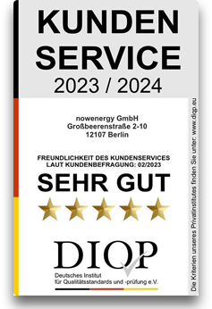 Kundenservice Sehr Gut DIQP Siegel